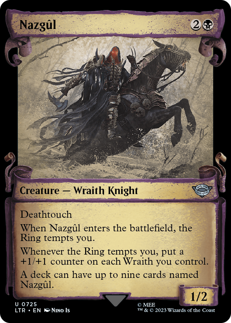 Nazgul (0725) [The Lord of the Rings: Tales of Middle-Earth Showcase Scrolls] | GrognardGamesBatavia