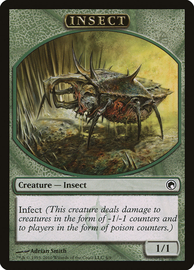 Insect Token [Scars of Mirrodin Tokens] | GrognardGamesBatavia