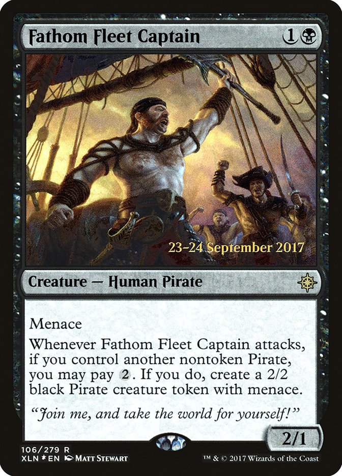 Fathom Fleet Captain [Ixalan Prerelease Promos] | GrognardGamesBatavia