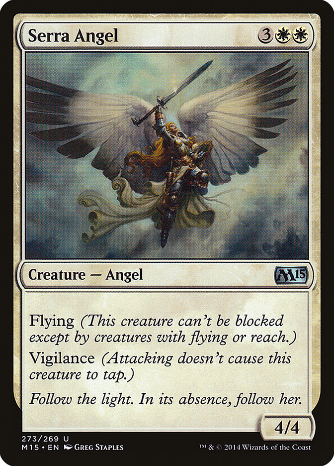 Serra Angel [Magic 2015] | GrognardGamesBatavia