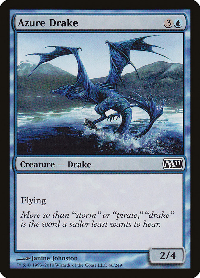 Azure Drake [Magic 2011] | GrognardGamesBatavia