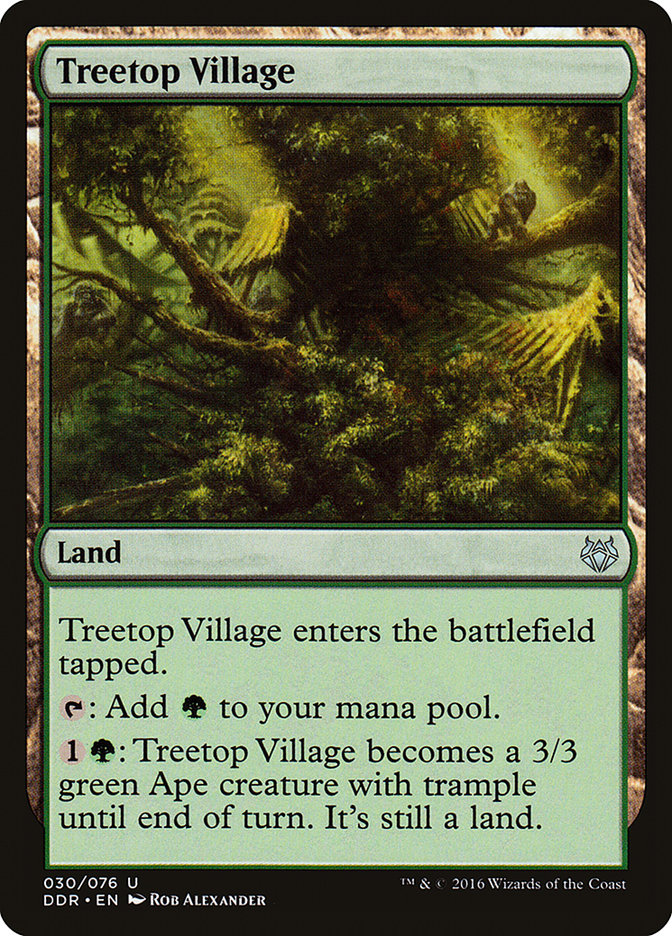 Treetop Village [Duel Decks: Nissa vs. Ob Nixilis] | GrognardGamesBatavia