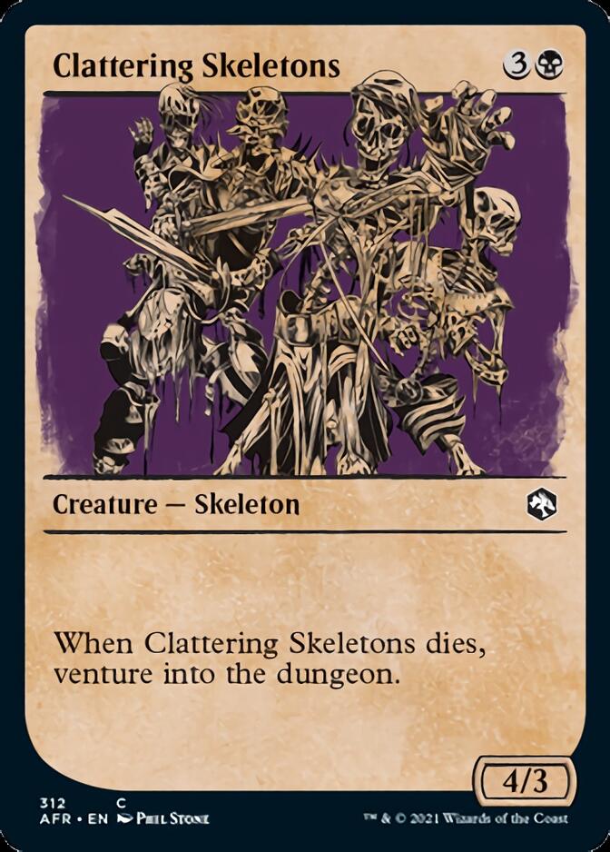 Clattering Skeletons (Showcase) [Dungeons & Dragons: Adventures in the Forgotten Realms] | GrognardGamesBatavia