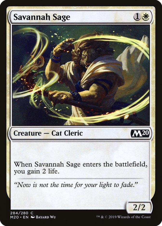 Savannah Sage [Core Set 2020] | GrognardGamesBatavia