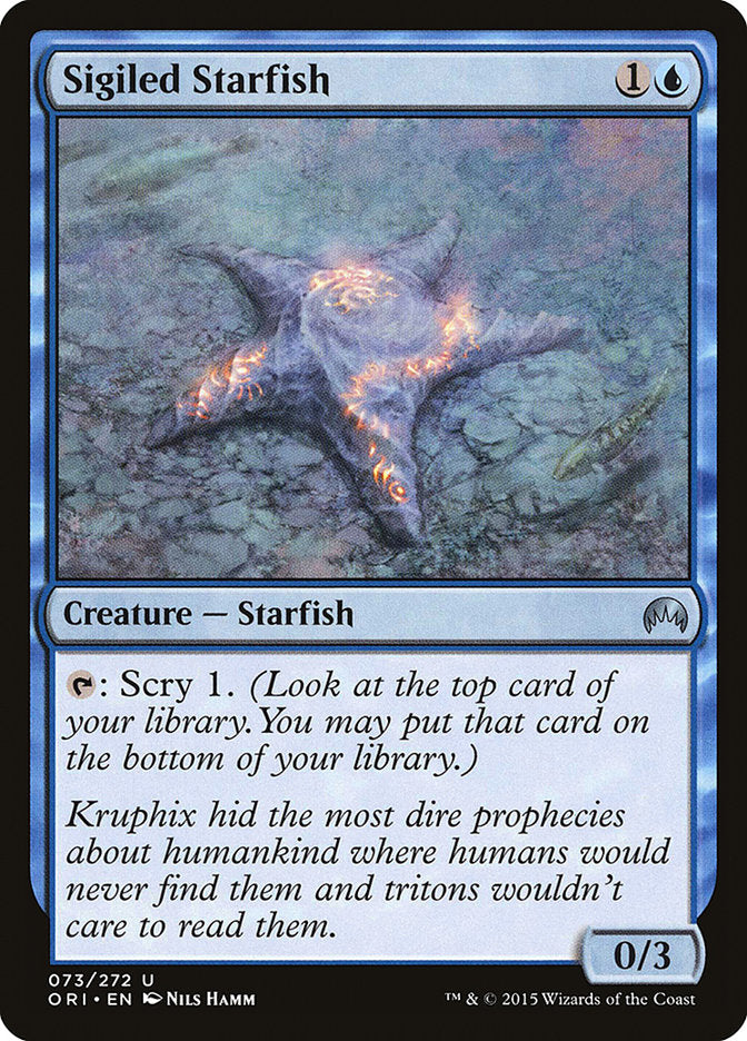 Sigiled Starfish [Magic Origins] | GrognardGamesBatavia