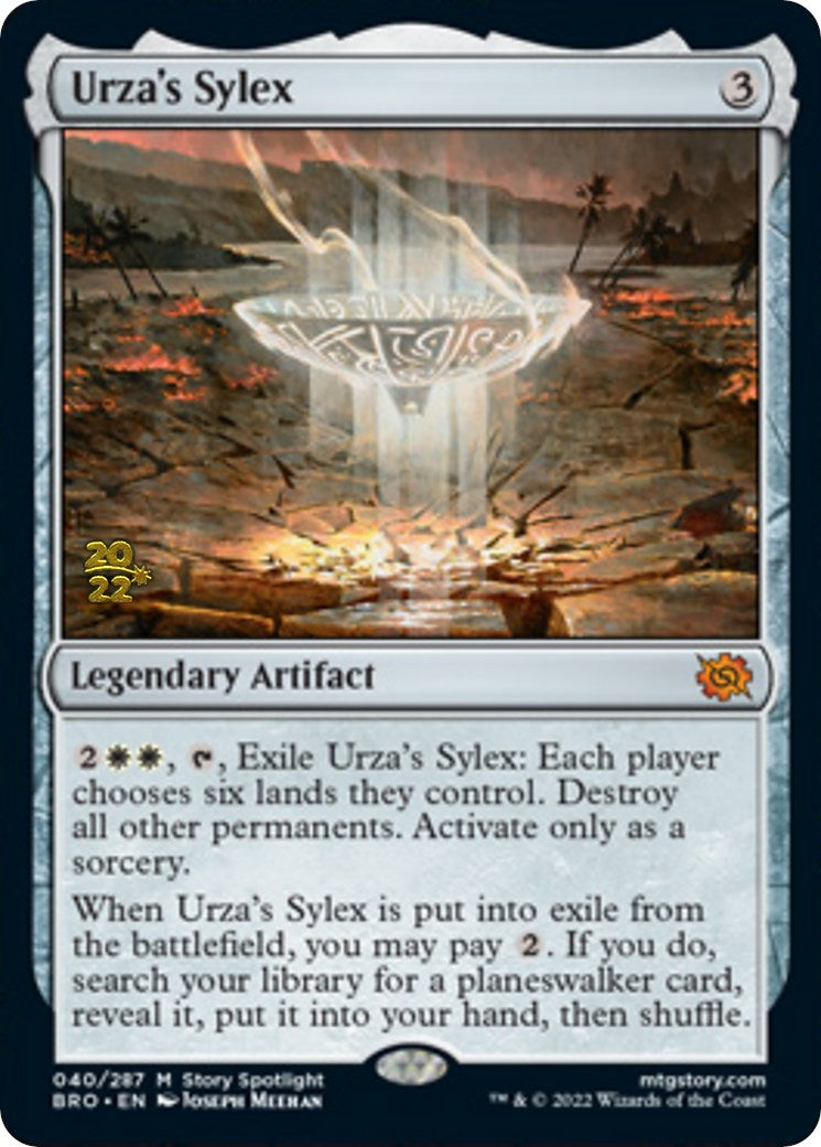 Urza's Sylex [The Brothers' War Prerelease Promos] | GrognardGamesBatavia