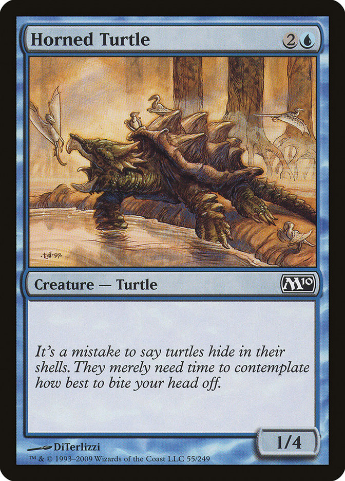 Horned Turtle [Magic 2010] | GrognardGamesBatavia