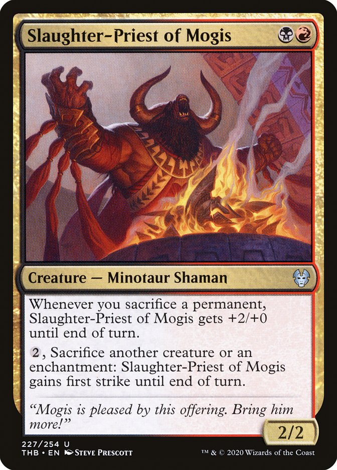 Slaughter-Priest of Mogis [Theros Beyond Death] | GrognardGamesBatavia
