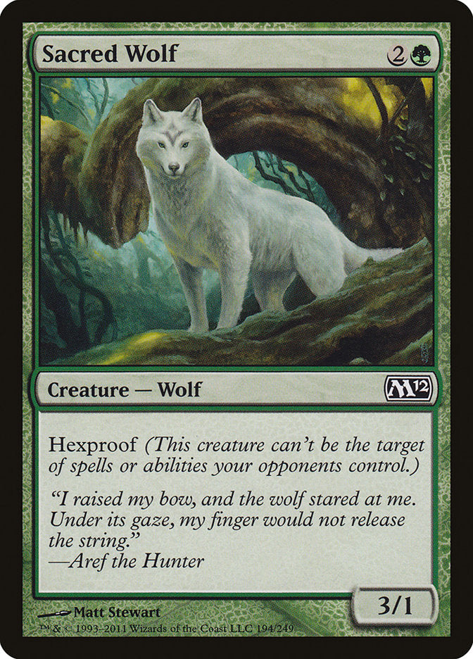 Sacred Wolf [Magic 2012] | GrognardGamesBatavia