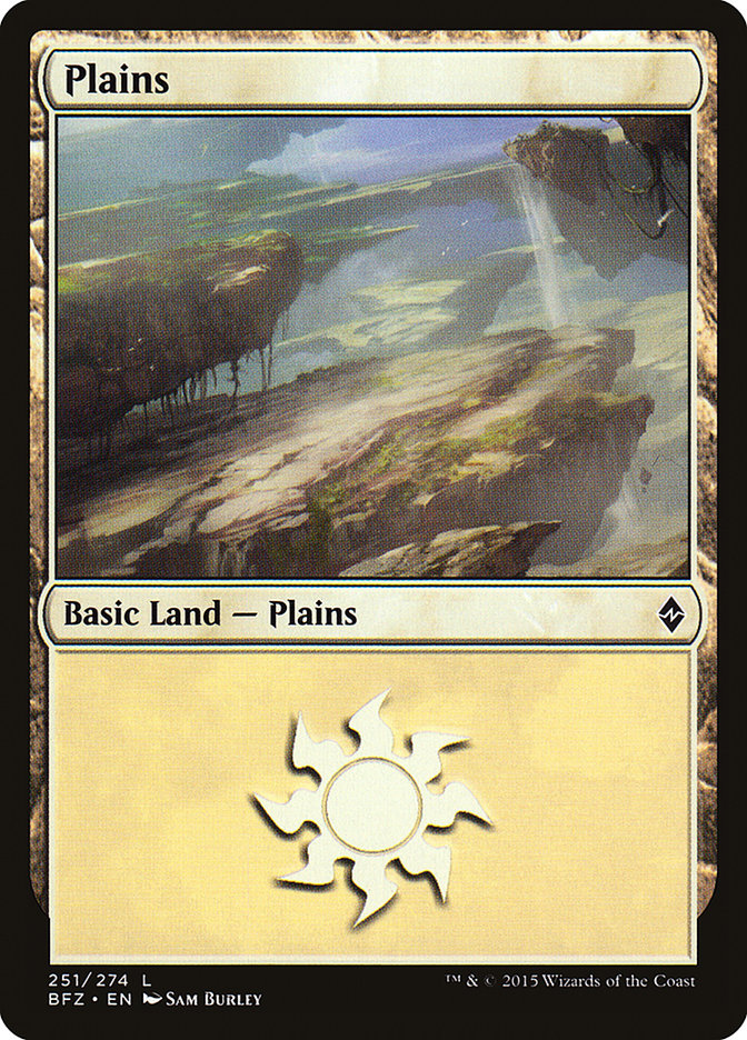 Plains (251a) [Battle for Zendikar] | GrognardGamesBatavia