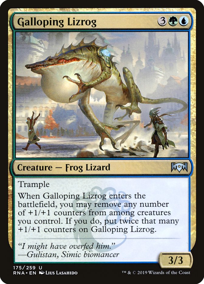 Galloping Lizrog [Ravnica Allegiance] | GrognardGamesBatavia