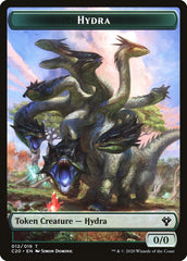 Beast (010) // Hydra Double-Sided Token [Commander 2020 Tokens] | GrognardGamesBatavia