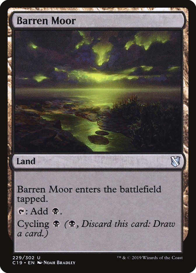 Barren Moor [Commander 2019] | GrognardGamesBatavia