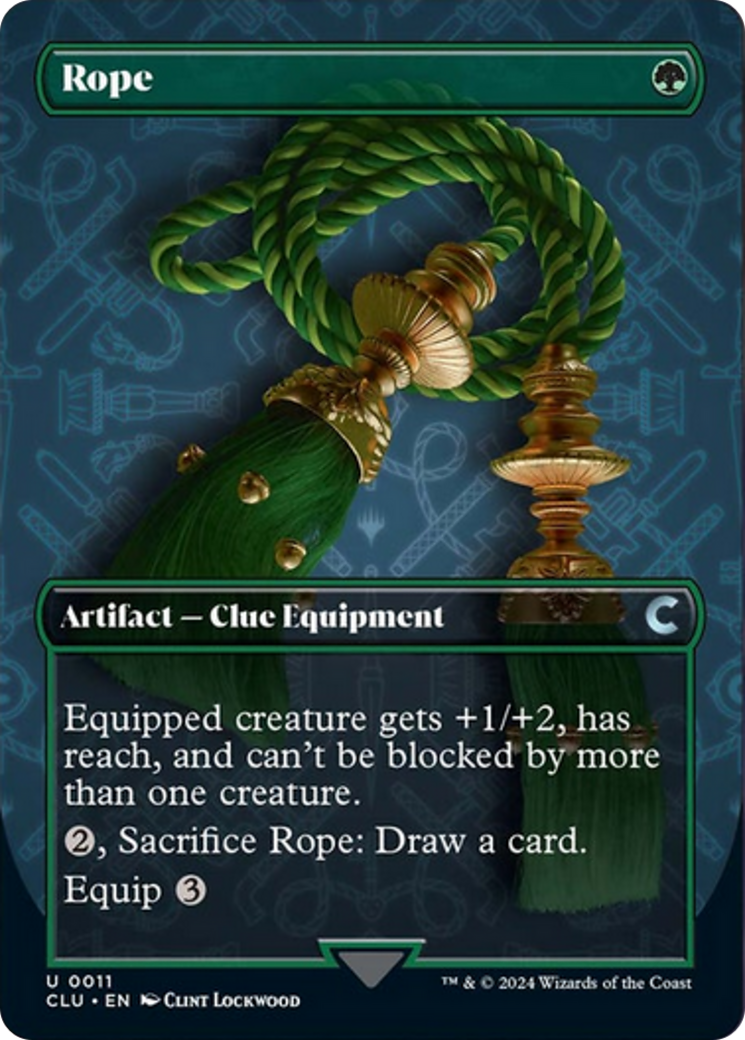 Rope (Borderless) [Ravnica: Clue Edition] | GrognardGamesBatavia