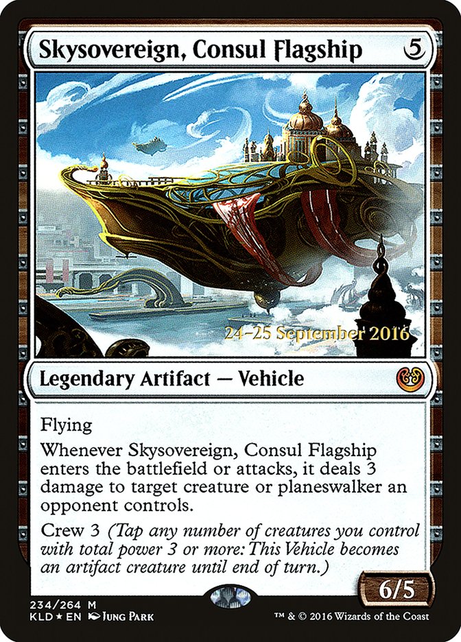 Skysovereign, Consul Flagship [Kaladesh Prerelease Promos] | GrognardGamesBatavia