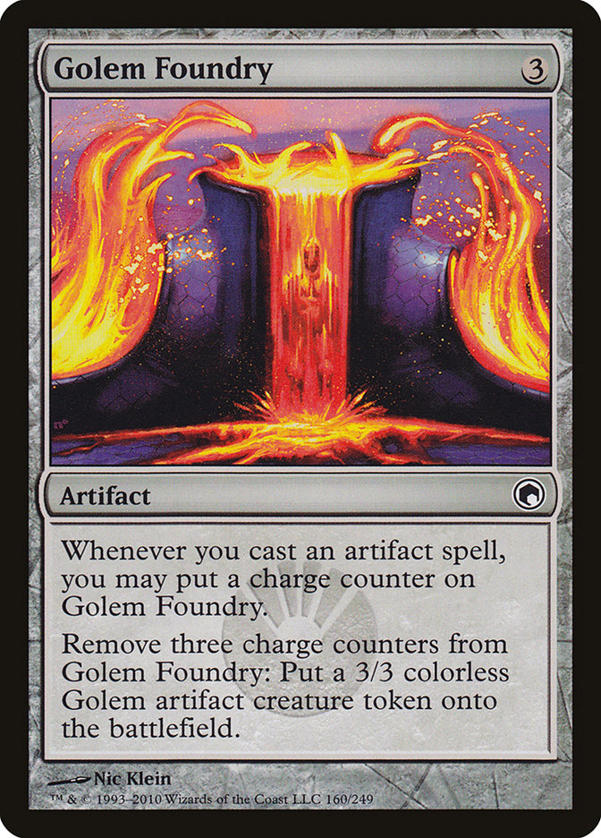 Golem Foundry [Scars of Mirrodin] | GrognardGamesBatavia