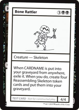 Bone Rattler (2021 Edition) [Mystery Booster Playtest Cards] | GrognardGamesBatavia