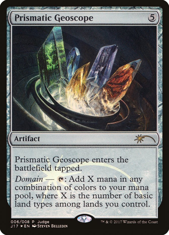 Prismatic Geoscope [Judge Gift Cards 2017] | GrognardGamesBatavia