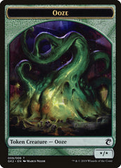 Ooze // Frog Lizard Double-Sided Token [Ravnica Allegiance Guild Kit Tokens] | GrognardGamesBatavia