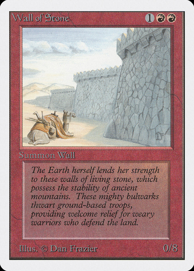 Wall of Stone [Unlimited Edition] | GrognardGamesBatavia