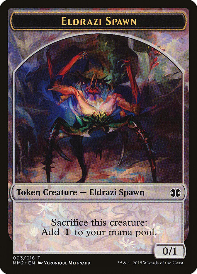 Eldrazi Spawn Token (003/016) [Modern Masters 2015 Tokens] | GrognardGamesBatavia