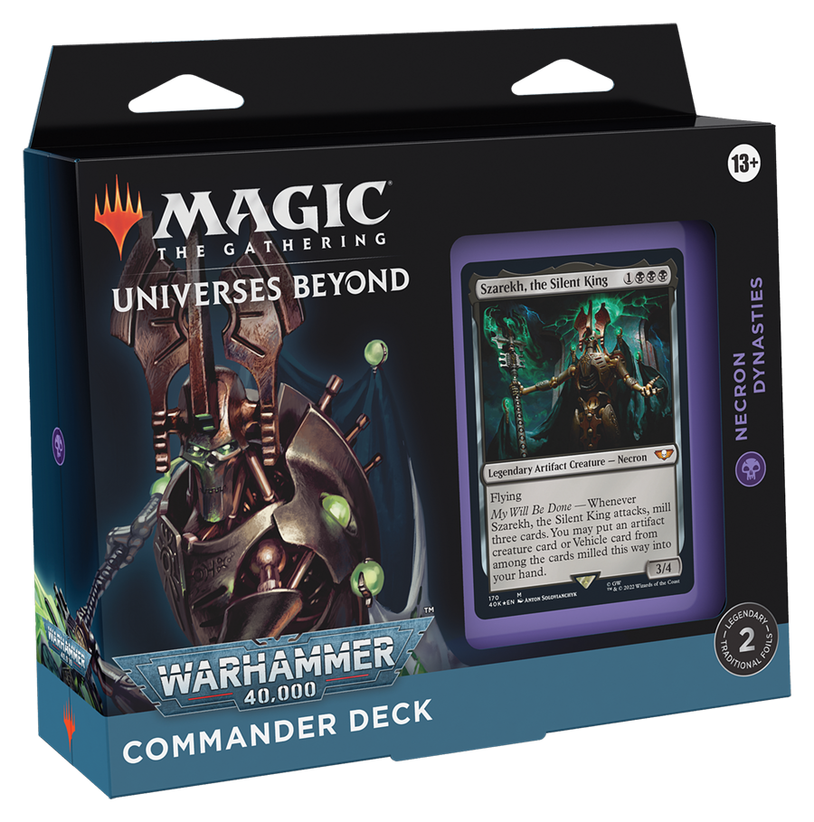 Warhammer 40,000 - Commander Deck (Necron Dynasties) | GrognardGamesBatavia