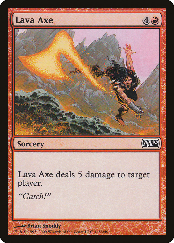 Lava Axe [Magic 2010] | GrognardGamesBatavia