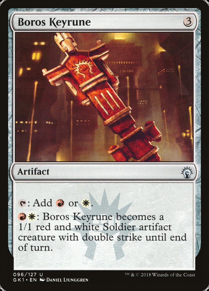 Boros Keyrune [Guilds of Ravnica Guild Kit] | GrognardGamesBatavia