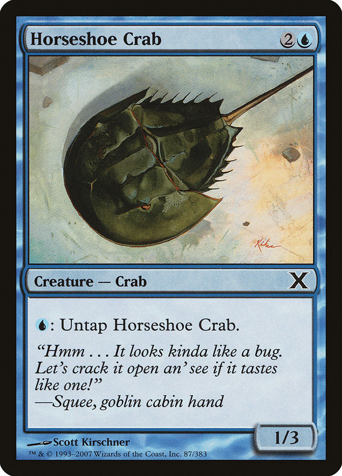 Horseshoe Crab [Tenth Edition] | GrognardGamesBatavia