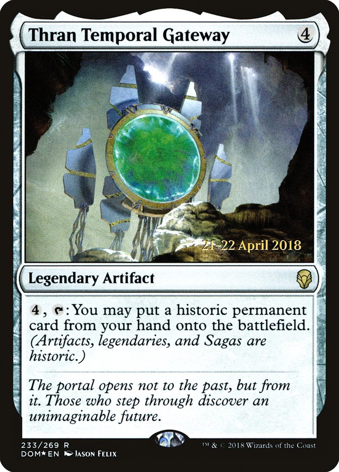 Thran Temporal Gateway [Dominaria Prerelease Promos] | GrognardGamesBatavia