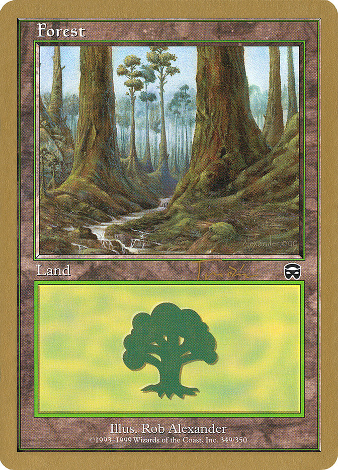 Forest (jt349) (Jan Tomcani) [World Championship Decks 2001] | GrognardGamesBatavia