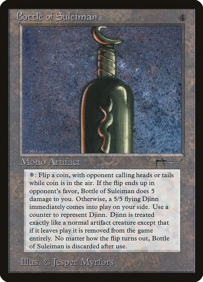 Bottle of Suleiman [Arabian Nights] | GrognardGamesBatavia