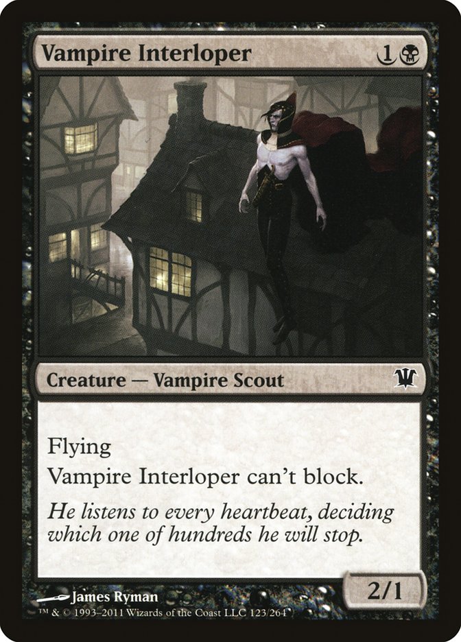 Vampire Interloper [Innistrad] | GrognardGamesBatavia