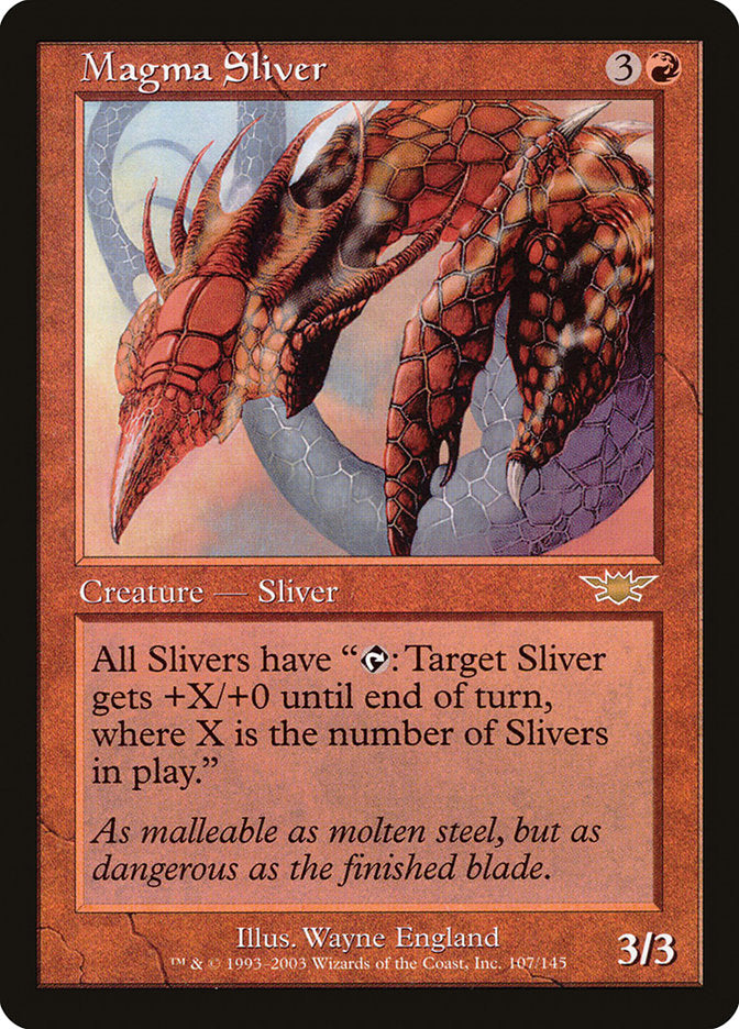 Magma Sliver [Legions] | GrognardGamesBatavia