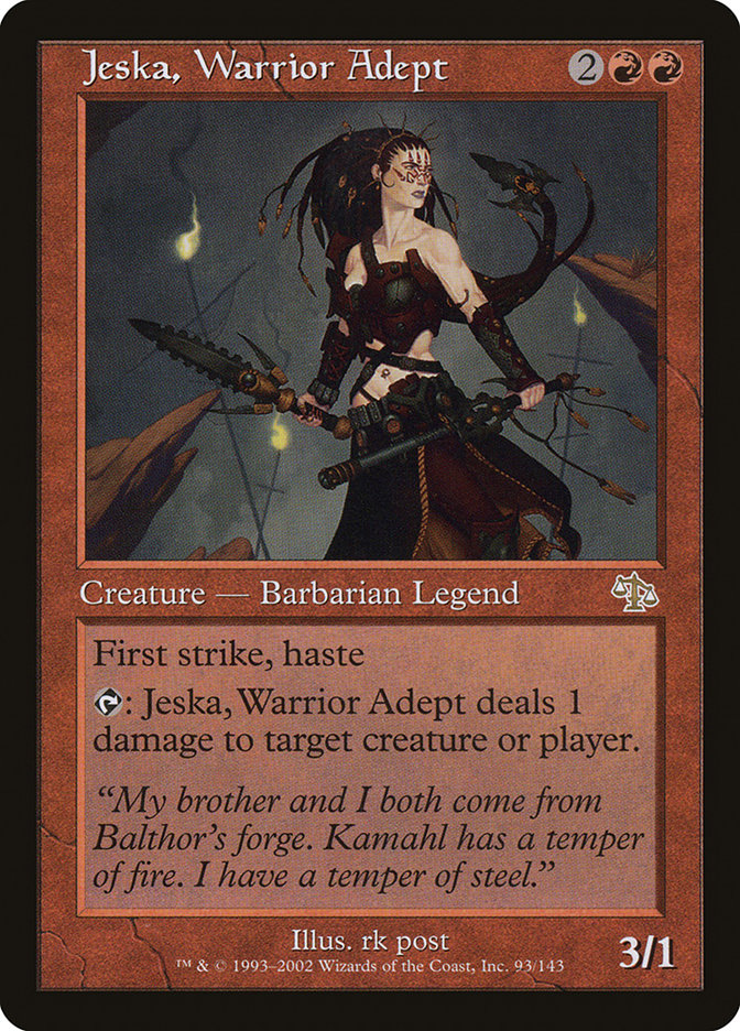 Jeska, Warrior Adept [Judgment] | GrognardGamesBatavia