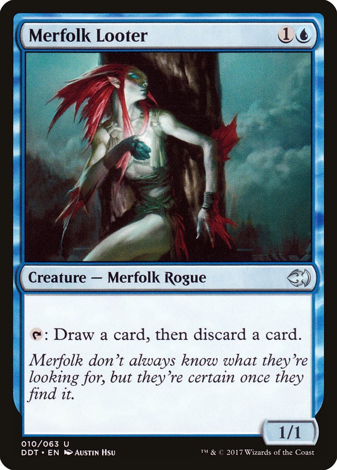 Merfolk Looter [Duel Decks: Merfolk vs. Goblins] | GrognardGamesBatavia