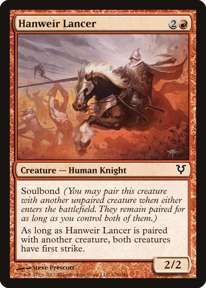 Hanweir Lancer [Avacyn Restored] | GrognardGamesBatavia