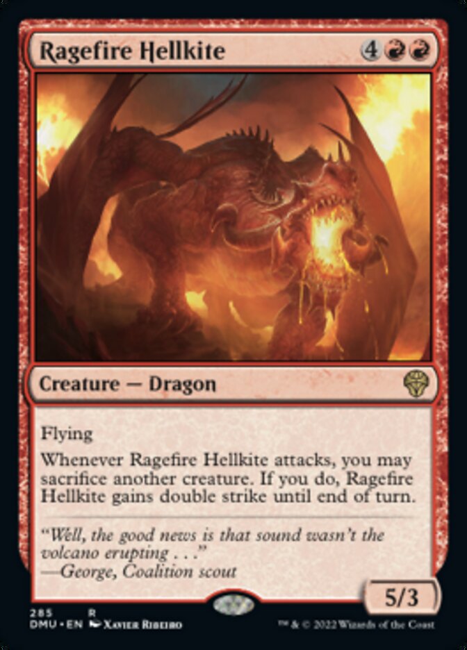 Ragefire Hellkite [Dominaria United] | GrognardGamesBatavia