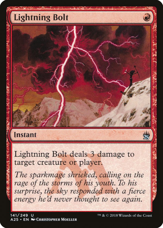 Lightning Bolt [Masters 25] | GrognardGamesBatavia