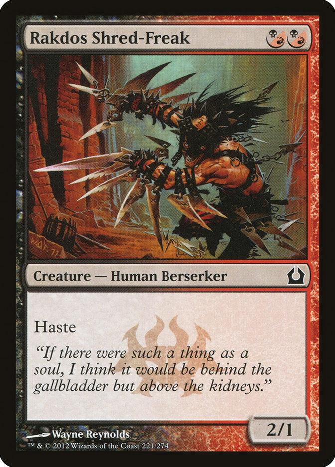 Rakdos Shred-Freak [Return to Ravnica] | GrognardGamesBatavia