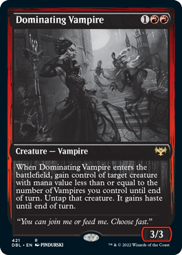 Dominating Vampire [Innistrad: Double Feature] | GrognardGamesBatavia