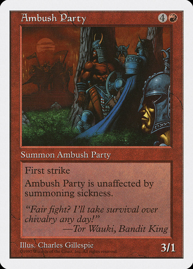 Ambush Party [Fifth Edition] | GrognardGamesBatavia