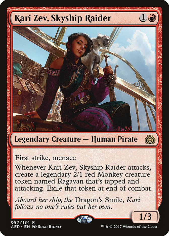 Kari Zev, Skyship Raider [Aether Revolt] | GrognardGamesBatavia