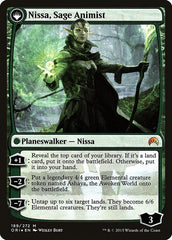 Nissa, Vastwood Seer // Nissa, Sage Animist [Magic Origins Prerelease Promos] | GrognardGamesBatavia