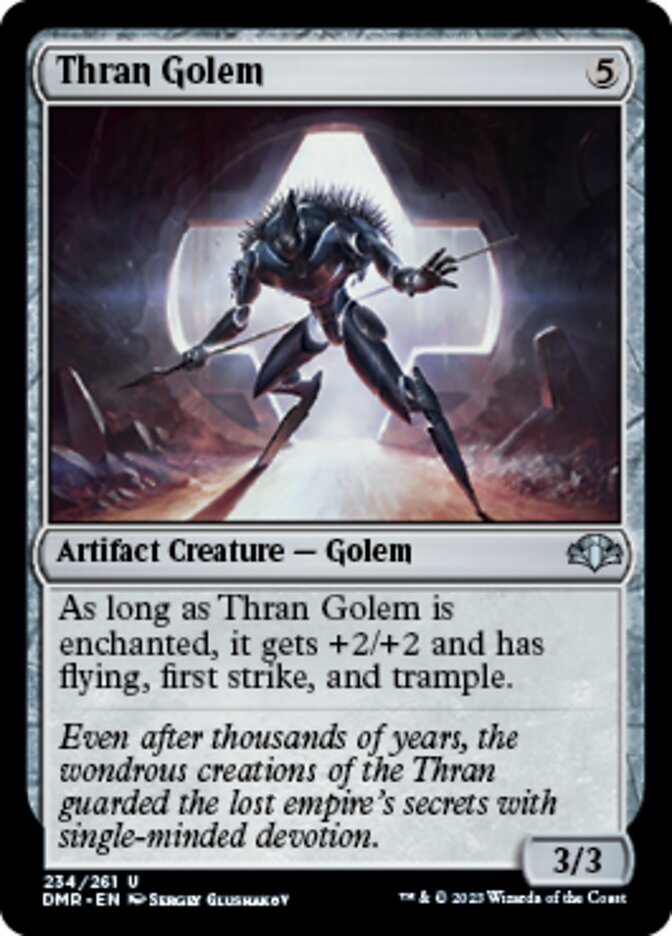 Thran Golem [Dominaria Remastered] | GrognardGamesBatavia