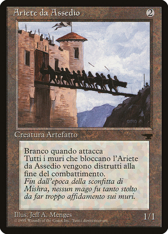 Battering Ram (Italian) - "Ariete da Assedio" [Rinascimento] | GrognardGamesBatavia