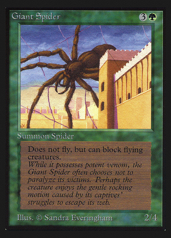 Giant Spider [International Collectors' Edition] | GrognardGamesBatavia