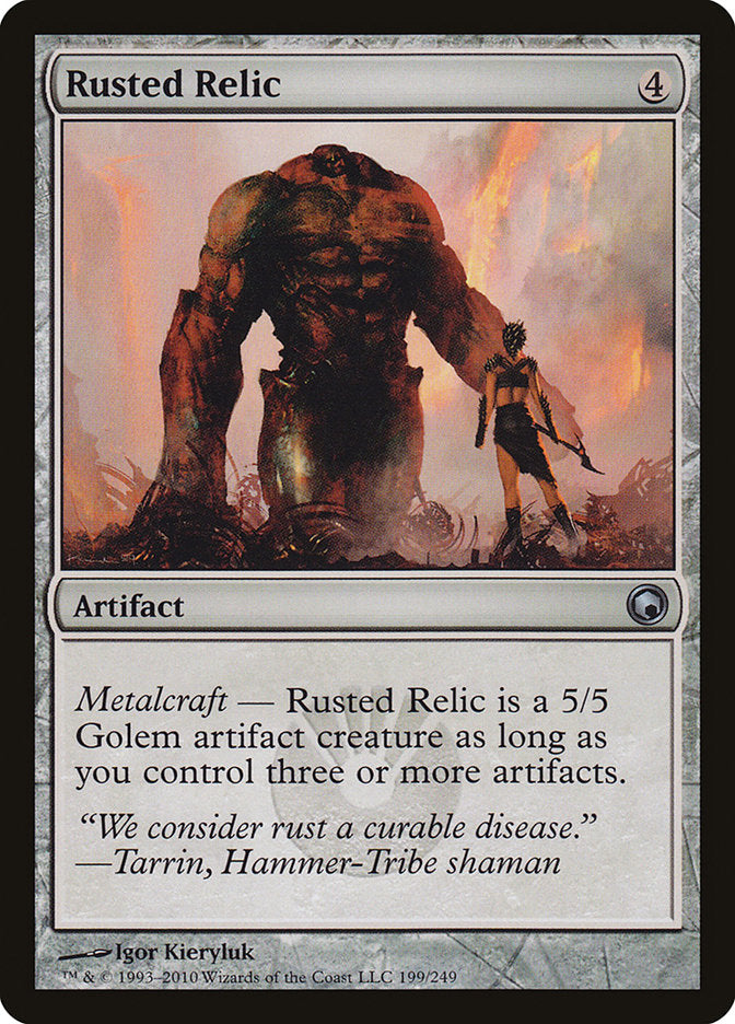 Rusted Relic [Scars of Mirrodin] | GrognardGamesBatavia