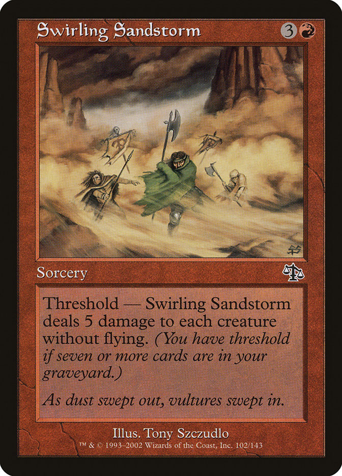 Swirling Sandstorm [Judgment] | GrognardGamesBatavia