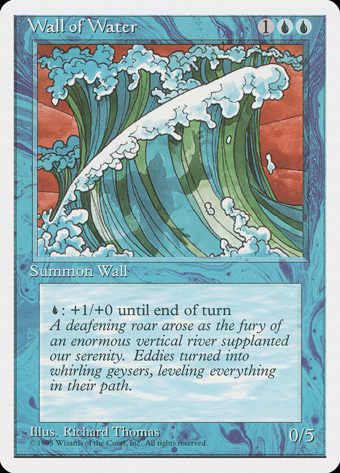 Wall of Water [Fourth Edition] | GrognardGamesBatavia